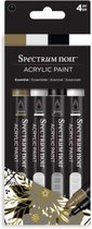 Spectrum Noir Acrylic Paint Marker sets (4st)-Essential