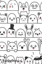 Address Book: For Contacts, Addresses, Phone, Email, Note, Emergency Contacts, Alphabetical Index With Cute Lovely Kawaii Monsters A