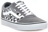 Vans Ward (Flame Check) Pewter/White - Maat 43