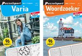 Puzzelsport - Puzzelboekenset - Varia 2* & Woordzoeker Special 3*  - Nr.1