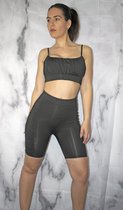 Catwalq - two piece set Hanna zwart - L