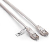 Bestekabels.nl Ethernet Kabel CAT6 – WIT – UTP – 1000 Mbit/s en 550mhz – 5 meter – Lengte van 0.5 tot 7.5 Meter