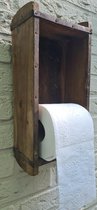 toiletrol houder industrieel - wc rol - houder - oud