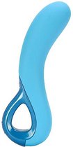 UltraZone Arctic Wave 9x Silicone G-Spot Vibe - Blue - G-Spot Vibrators -