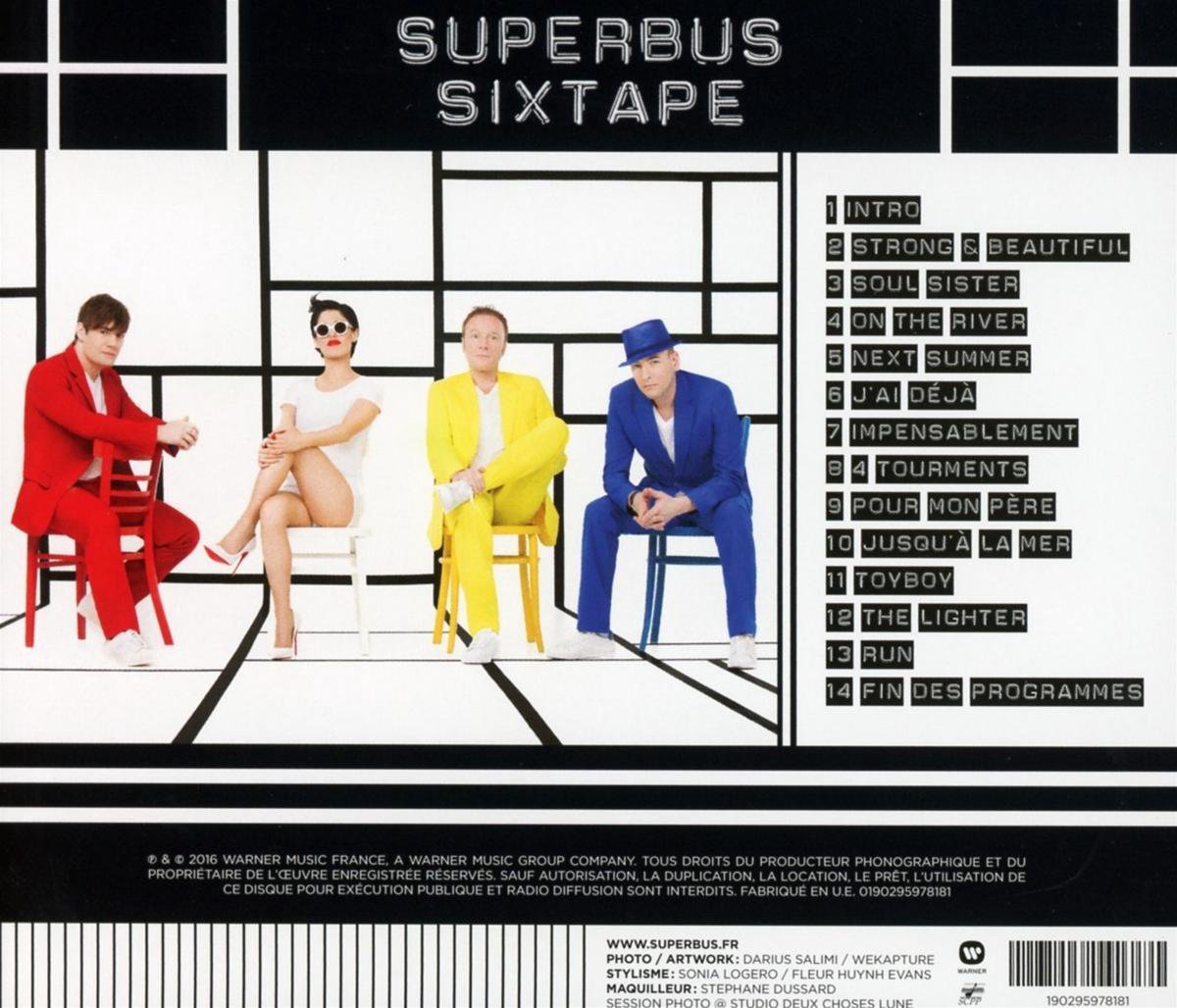 Sixtape, Superbus CD (album) Muziek