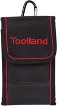 Toolland Telefoonhouder 14,5 X 8,7 Cm Textiel Zwart