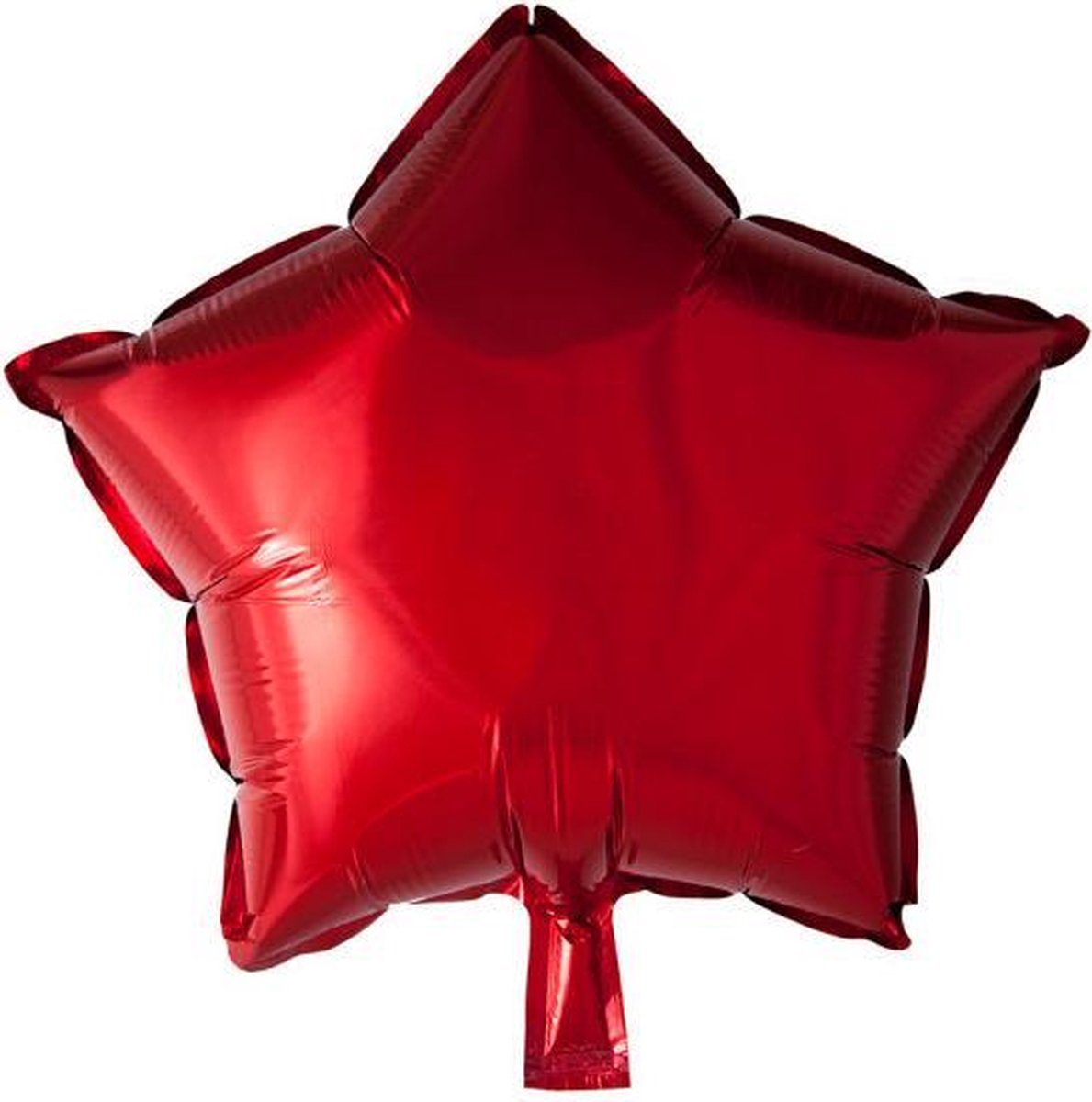 Folie ballon ster rood 46 cm
