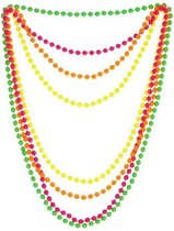 Colliers de perles néon pour adultes