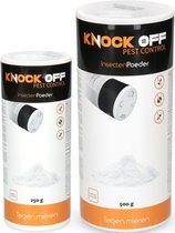 Knock Off - Insectenpoeder - Breed inzetbaar tegen kruipende insecten - Mierenpoeder - 500 Gram