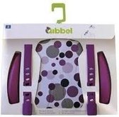Qibbel Q514 - Stylingset Luxe Voorzitje - Dots Purple