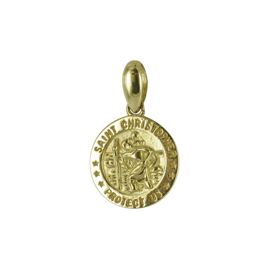 Vibratis Saint Christoffel medaillon voor auto – zelfklevend en magnetisch – beschermheilige voor reizigers (auto's, treinen, vliegtuig Vibratis Saint Christoffel medaillon voor auto – zelfklevend en magnetisch – beschermheilige voor reizigers (auto's, treinen, vliegtuig