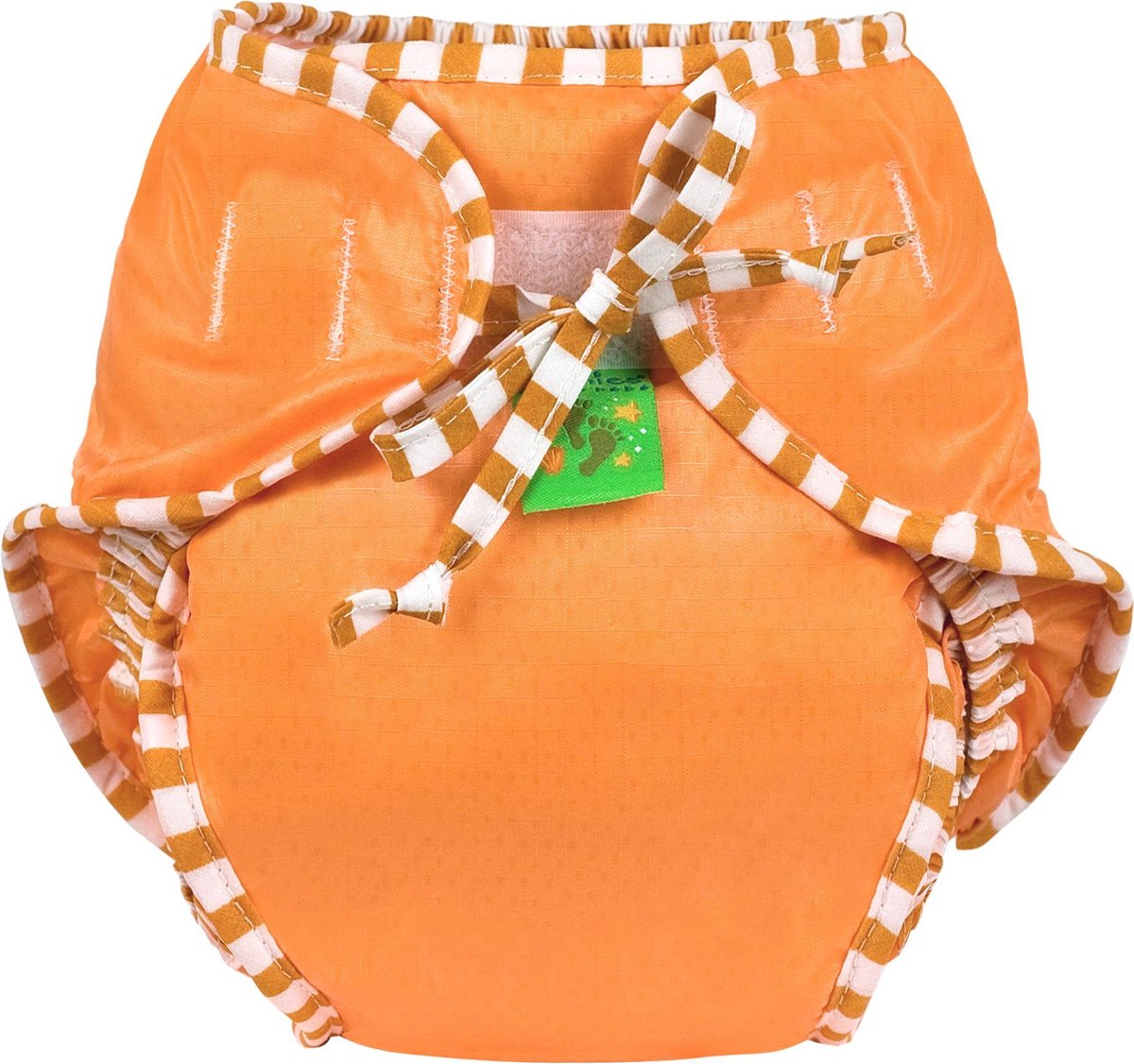 Goedkoopste Kushies - luier - wasbare zwemluier - zwembroekje - maat 4 - 11/15 kg - oranje