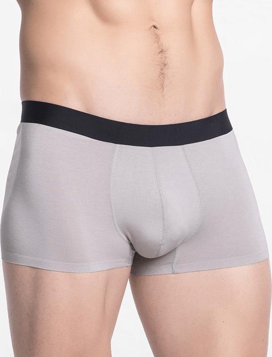 Boxer homme MicroModal sans couture gris ouragan
