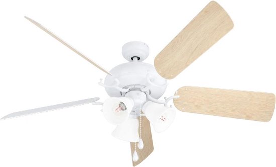 Plafondventilator Storm WIFI 132 cm met LED wit Freelight