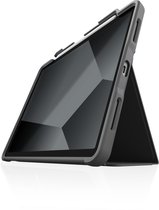 STM Goods Dux Plus Bookcase Geschikt voor Apple model: iPad Air 10.9 (2020) Zwart, Transparant