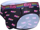 Andrew Christian - Gay Pride Brief - Maat XL - Heren Slip - Mannen ondergoed