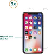 iPhone X Screenprotector | 3x Screenprotector iPhone X | 3x iPhone X Screenprotector | 3x Tempered Glass Voor iPhone X