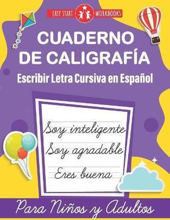 Cuaderno de Caligrafía. Escribir Letra Cursiva en Español  ... - cover