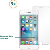 Fooniq Screenprotector 3x - Premium Kwaliteit - Geschikt Voor Apple iPhone 6/6S