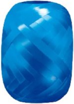 Wefiesta - Cadeaulint - 20 M x 5 MM - Polyester - Blauw