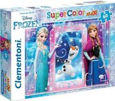 Clementoni Supercolor Maxi Puzzel Frozen 60 Stukjes (26411)
