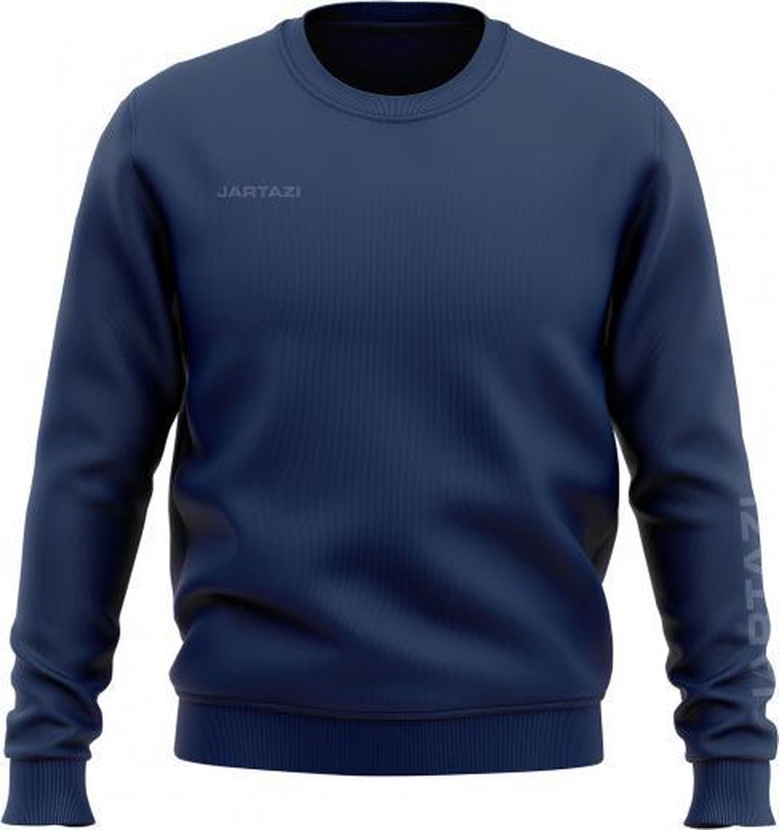 Jartazi Sweater Premium Crewneck Katoen/polyester Navy Maat Xxs