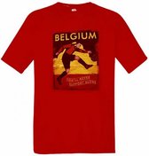 België t-shirt ‘you’ll never support alone’ maat L