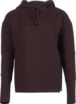 Penn & Ink Sweater Bruin met rug print  Dames maat M