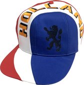 Pet Rood/wit/blauw Cap Holland - Feestartikelen voor EK/WK Voetbal