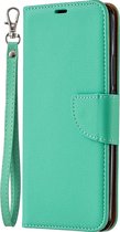 Xiaomi Redmi 9 Hoesje - Mobigear - Excellent Serie - Kunstlederen Bookcase - Turquoise - Hoesje Geschikt Voor Xiaomi Redmi 9