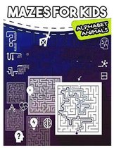 Mazes for Kids Alphabet Animals