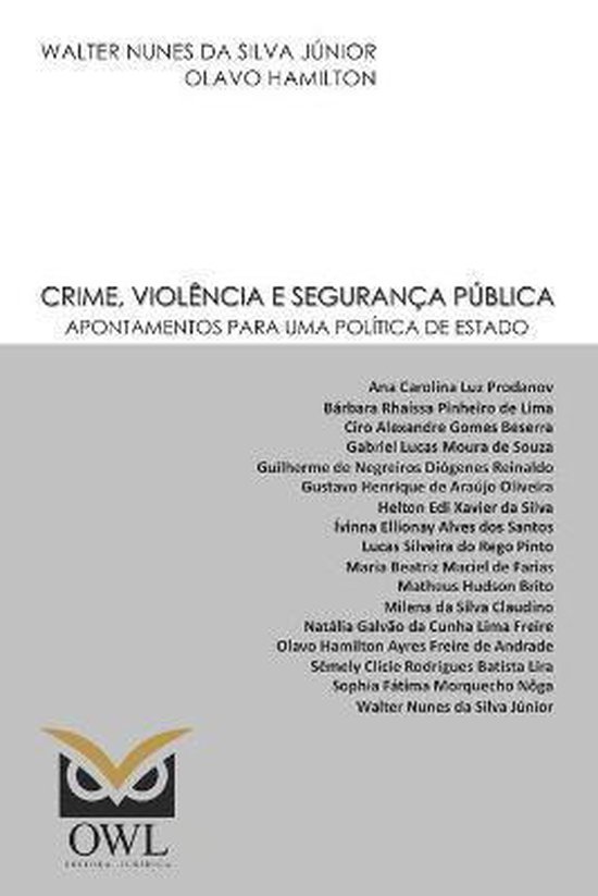 Crime, violência e segurança pública - cover