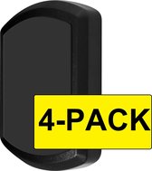 4 Stuks - Universele Magneet Telefoon Houder voor in de Auto - Dashboard - Zwart