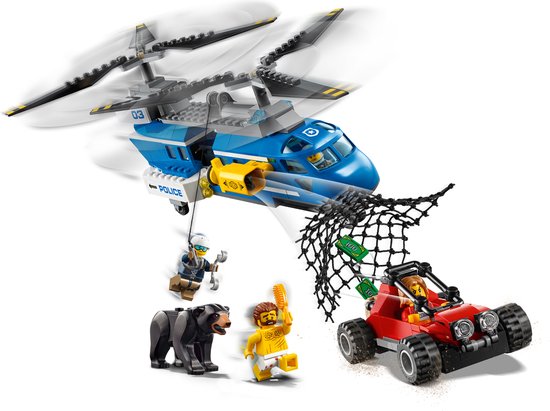 LEGO City Bergpolitie Bergarrestatie - 60173 - Set | bol