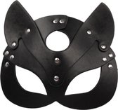 WiseGoods Premium Vrouwen Masker BDSM - Sexy Half Masker - Cat Cosplay Mask - Carnaval - Maskerade Bal - Zwart