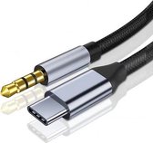 Garpex® USB C naar AUX Kabel - USB C naar Jack Adapter - USB 3.1 Type-C naar Jack 3.5mm - 1 meter