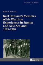 Karl Hanssen's Memoirs of his Wartime Experiences in Samoa and New Zealand 1915-1916