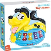 Baby Speel Piano - Interactief Speelgoed - Baby Muziek Instrument - kerstcadeau -  met Licht en Geluid - baby speelgoed -Geel