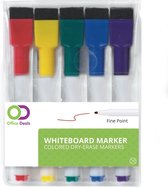 Magnetische whiteboard stiften inclusief wisser, kleur