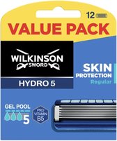 Wilkinson Sword Hydro 5 - 12 pièces - Lames de rasoir - Skin Protection Regular