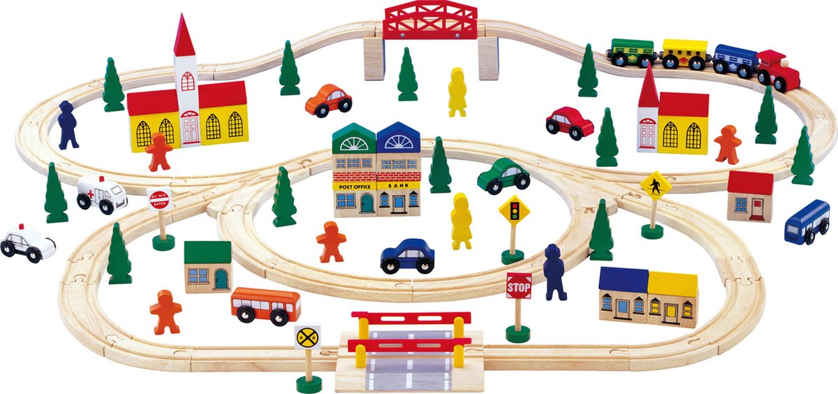 small foot - Wooden Railway, large