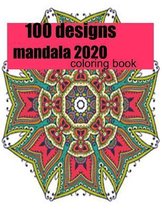 100 designs mandala 2020 coloring book: tress Relieving Mandala Designs for Adults Relaxation 2020: Gifts for family and friends 100 Mandalas