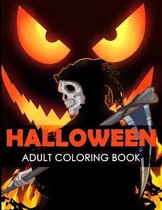 Halloween Adult Coloring Book