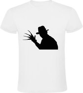 Freddy Krueger Heren t-shirt | fred | nightmare | horror | zombie | Wit
