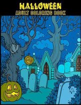 Halloween Adult Coloring Book