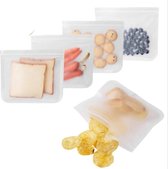 Siliconen Vershoudzakken-Diepvrieszakken-Herbruikbaar boterhamzakje-Silicone Voedsel Opslag-Lekvrij Containers-Tassen Keuken Organizer 1 Stuk