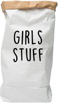 Speelgoedzak Girls Stuff 65 cm hoog - Opbergtas voor Speelgoed