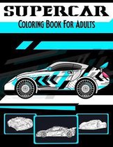 SuperCar Coloring Book For Adults