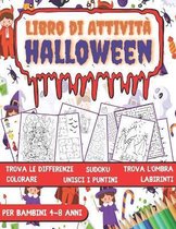 HALLOWEEN Libro di Attivita per Bambini 4-8 Anni