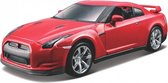 Bburago Nissan GT-R (R35) 2009 rood modelauto schaalmodel 1:32